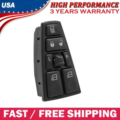 New Window Switch with Power Locks For 2004-17 Volvo VN VNL 2004-2015 Volvo VHD - Image 1 of 4