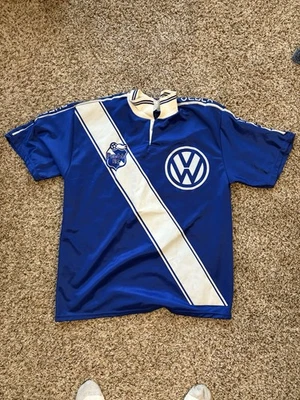 Camiseta de fútbol del club de fútbol mexicano Puebla FC Volkswagen VW Superior grande Foto 1 de 4