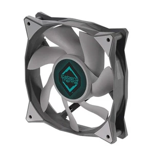 Iceberg Thermal IceGALE PWM Premium Gehäuselüfter, 120 mm, Grau - Afbeelding 1 van 6