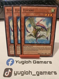 Yu-Gi-Oh Flyfang  X3 GENF Unlimited Common Light  Played  - Picture 1 of 1