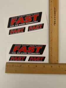 6 calcomanías, 2 hojas, RÁPIDO, calcomanía, pegatina con logotipo, decoración de pegatinas,  - Imagen 1 de 2