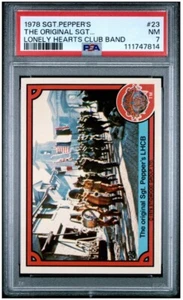 1978 Donruss Sgt Pepper's Lonely Hearts Club Band #23 PSA 7 - Picture 1 of 3