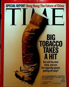 Time Magazine June 30 1997 Hong Kong Handover Big Tobacco Deal - Imagen 1 de 2
