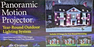 MR NAVIDAD | PROYECTOR DE MOVIMIENTO PANORÁMICO NUEVO 60515 ILUMINACIÓN RARA TODO EL AÑO - Imagen 1 de 8
