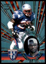 1996 Pacific Invincible Platinum Blue #89 Curtis Martin