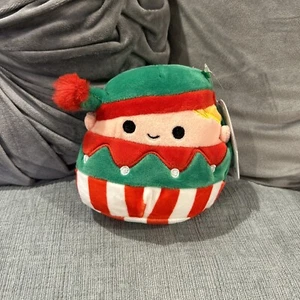 NWT New Squishmallow Bartie the Elf 5" Christmas Soft Plush - Picture 1 of 2