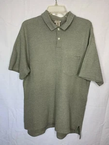 Camisa polo de golf LL Bean de manga corta para hombre talla grande regular 100 % algodón - Imagen 1 de 12