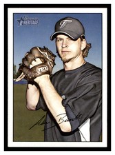 2007 Bowman Heritage #156 A.J. BURNETT Toronto Blue Jays
