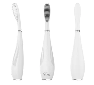 Cepillo de dientes "Eau" Tiko híbrido eléctrico inteligente estilo silicona para niños blanco - Imagen 1 de 10