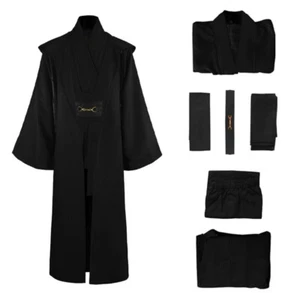 Star Wars Jedi Master Obi-Wan Kenobi Cosplay Costume Outfits Cloak Halloween Set - Picture 1 of 11