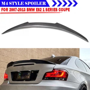 Rear Spoiler Carbon Look M4 Style For BMW 1-Series E82 125i 128i 135i 2008-2013 - Picture 1 of 9