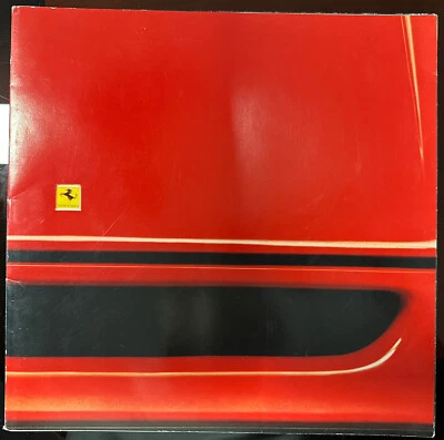 Ferrari F-40 1989 carpeta de ventas emitida de lujo de fábrica/folleto - ¡¡RARO!! Impresionante Foto 1 de 4