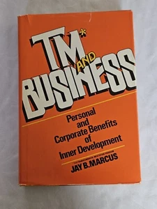 TM and Business Personal Corporate Benefits of Inner Development 1977 Vtg HC 1st - Picture 1 of 6