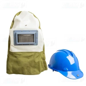 Strahlhelm Sandstrahlhelm Sandstrahler Helm Schutzhaube Sandstrahlmaske Farys - Bild 1 von 8