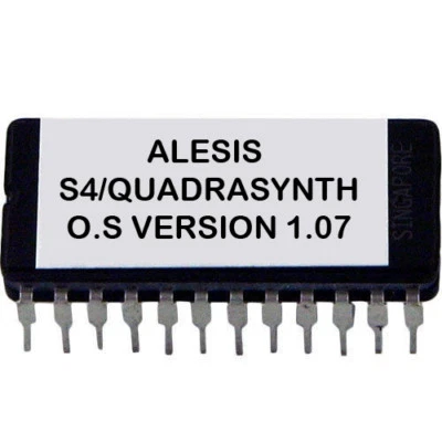 Alesis S4 / QuadraSynth Firmware Upgrade OS V 1.07 Finale Eprom Update Chip Ic - Bild 1 von 2
