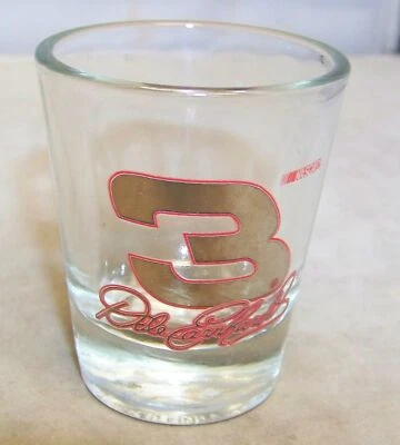 VINTAGE HUNTER MFG 2000 NASCAR SHOT GLASS #3 DALE WONHARDT SR NOS Foto 1 de 2