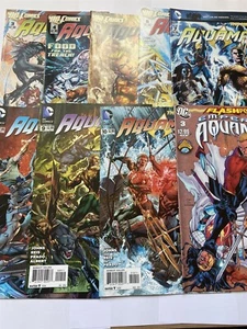AQUAMAN New 52 #3-10, Emperor #3 Bundle Lot Of 9 DC Comics 2011 NM - Imagen 1 de 1