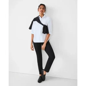 Neu mit Etikett Spanx superglatte perfekte Passform Ponte schmale gerade Hose klassisch schwarz XL 148 $ - Bild 1 von 8