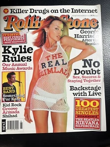 Revista Rolling Stone Kylie Minogue marzo 2002 Australia portada RS598 - Imagen 1 de 7
