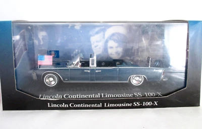 Lincoln Continental Limousine SS-100-X Assassinat Kennedy 1963 - Norev/Atlas - Photo 1/4