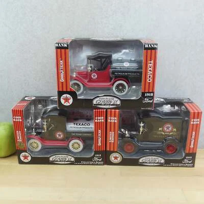 Gearbox 1998-99 Diecast Texaco Banks 1912 1918 Ford Oil Tanker Model T — 第 1/4 张图片