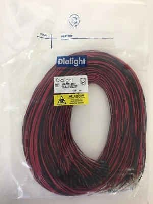 558-0301-808F Dialight LED Panel Mount Indicators YELLOW LED PMI, 36" SNAP-IN - Image 1 of 4