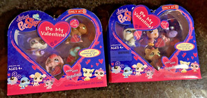 Littlest Pet Shop LPS Target Valentines Day Sets !! NEW!  Heart Dachshund #556