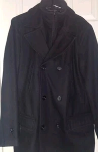 Men's Peacoat JF J. Ferrar Size Medium. - Picture 1 of 13