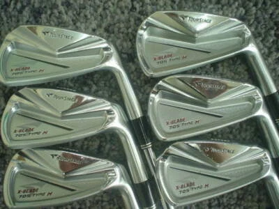 BRIDGESTONE(J40) TOURSTAGE X-BLADE 705 TYPE M 6PC IRONS SET S-FLEX GOLF CLUBS - Image 1 of 4