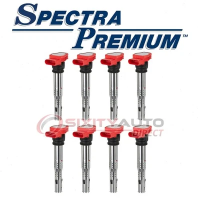8 pc Spectra Premium Ignition Coil for 2008-2012 Audi S5 - Wire Boot Spark sa Foto 1 de 4