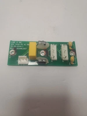 Line 6 DT25 Guitar Amp (Combo) PARTS: AC Filter PCB Board 35-00-0206-2 - Image 1 of 2