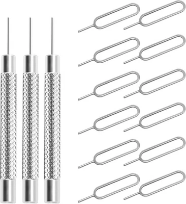 BRAND: WOLMIK WOLMIK 15 Pcs SIM Card Removal Openning Tool, Ejector Pin,...