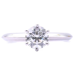 Tiffany & Co. True Diamant Ring Platin 950 mit 1,10 ct  H/VS1 inkl. Zertifikat - Bild 1 von 10