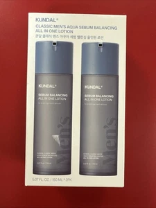Kundal Classic Herren Aqua Talg Balancing All in One Lotion, 5,07oz 2er Pack Neu - Bild 1 von 5