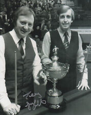 TERRY GRIFFITHS Signed 10x8 Photo SNOOKER World Champion COA