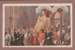 Solemn Procession of H. H. the Pope in St. Peter's Basilica | Unposted Postcard - Picture 1 of 2
