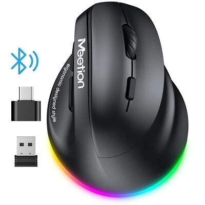 Gurren Buggie Mouse MeeTion BTM10 - RGB - Right Hand - Image 1 of 4