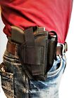 Belt Clip & Belt Loop Hip holster With Magazine Pouch For Taurus TH9 Compact