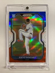 Sixto Sanchez /P RC Red-White-Blue Prizm 2021 Panini Marlins Rookie Card #86 - Picture 1 of 10