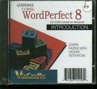 Learn Corel WordPerfect 8 Introduction, PC Software Tutorials, New & Sealed