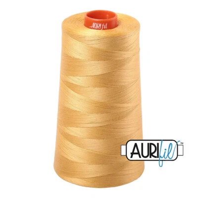 Aurifil Mako 50wt 100% Cotton Thread - 1 Cone x 6452 Yards Each - Image 1 of 2