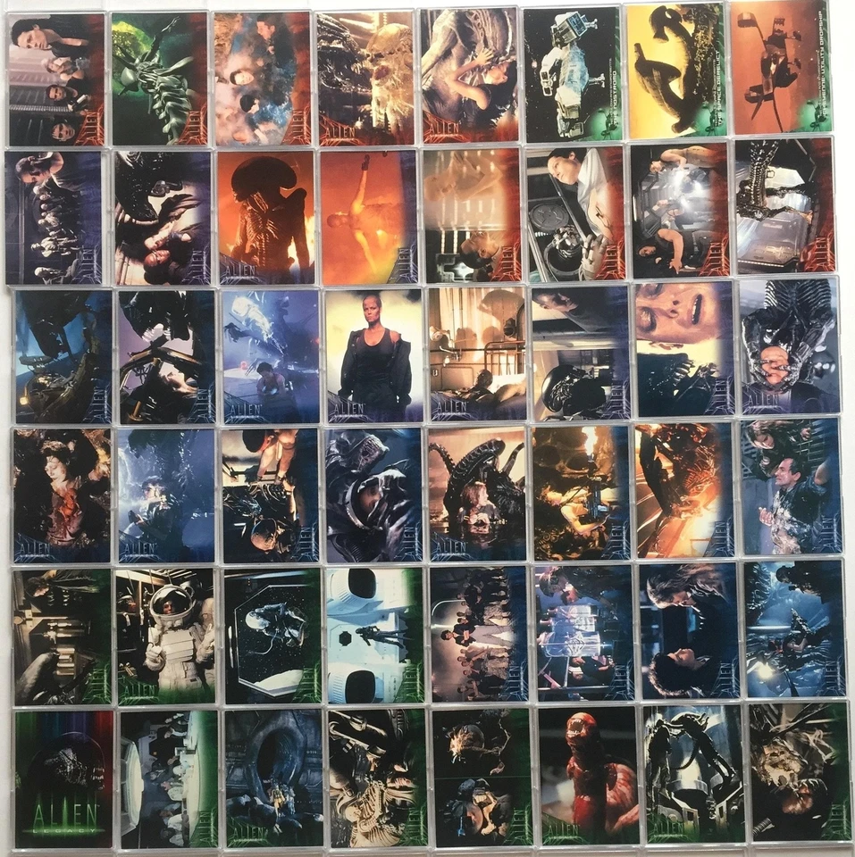 Alien Legacy Movie Base Card Set 90 Cards Inkworks 1998 - Image 1 of 4