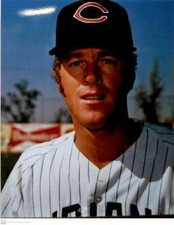 STEVE HARGAN UNSIGNED CLEVELAND INDIANS 8X10 PHOTO