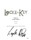 LAYSLA DE OLIVEIRA Signed LOCKE &amp; KEY Pilot Script DODGE Autograph JSA COA Cert
