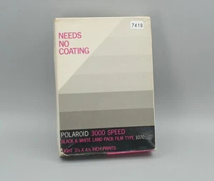 Polaroid 3000 BW Film Type 107C (7419) - Picture 1 of 2