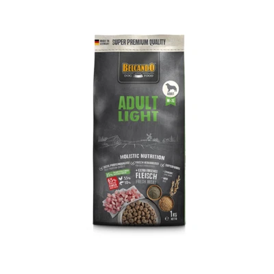 BELCANDO Adult Light 1kg Trockenfutter Futter Hund Hundefutter Gewichtsreduktion - Bild 1 von 3
