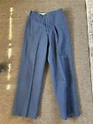 VTG 1950s Military USAF Wool Serge Blue 84 18OZ. 28 X 29 Pants Trousers