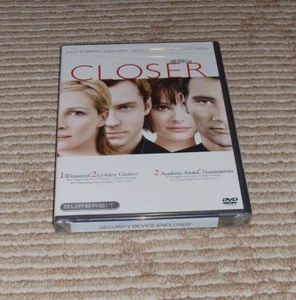 Closer Superbit on DVD Widescreen New in Shrink! Roberts, Law, Portman & Owen - Picture 1 of 3