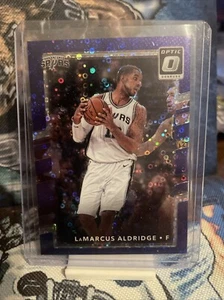 2017-18 Optic Fast Break Purple Disco Prizm /155 LaMarcus Aldridge - Picture 1 of 4