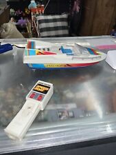 Vintage Candor Toy Boat Remote Control Speed Boat